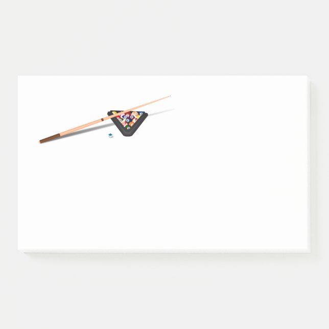 Tischtelei und -keule post-it klebezettel (Vorderseite)