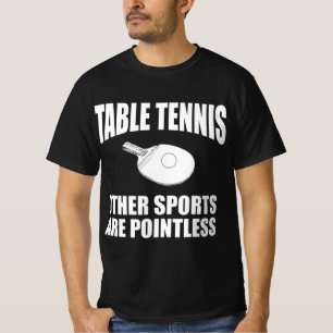 Tischtennis Apparel Neuheit Tennisspieler T-Shirt
