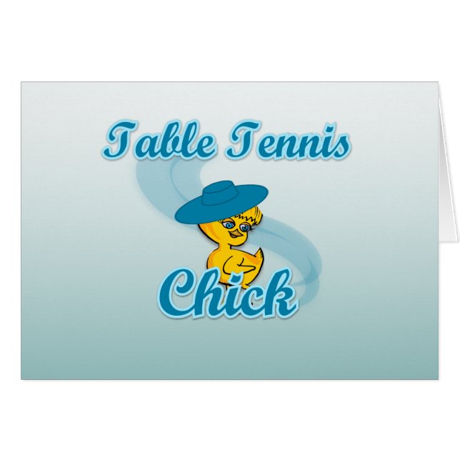 Tischtennis Chick #3 (Vorderseite (Horizontal))