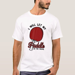 Tischtennis-Design für Pingpong-Spieler - Mein Pa T-Shirt