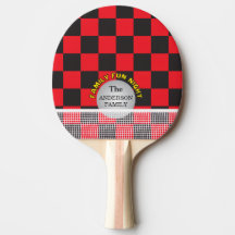 Tischtennis, Familienspiele, Damebrett