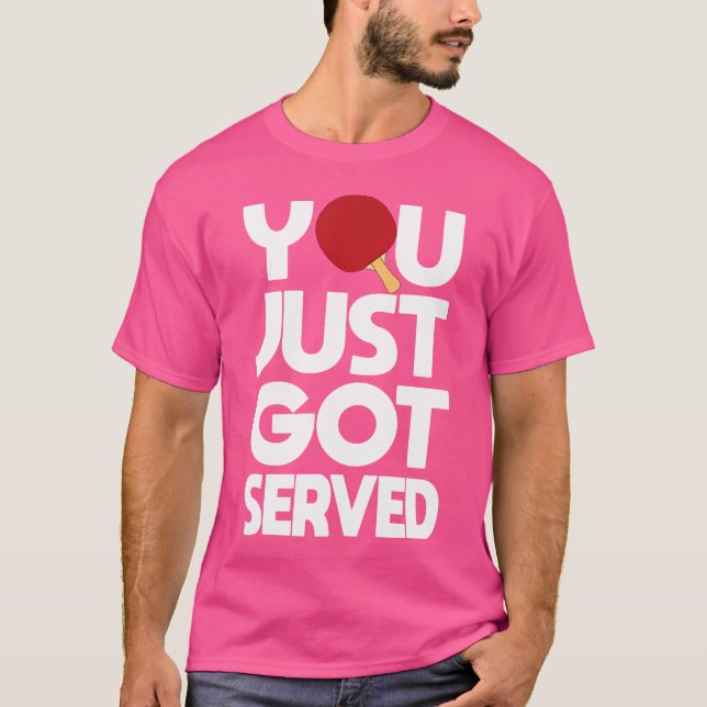 Tischtennis für Herren Butterfly Pong T-Shirt (Vorderseite)