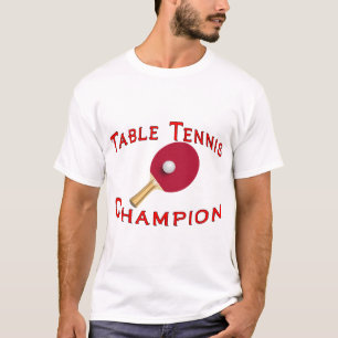 Tischtennis-Meister T-Shirt