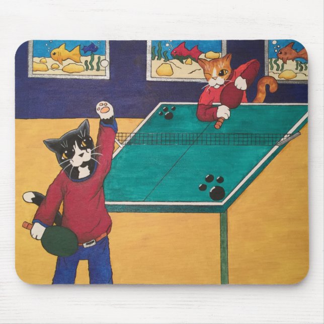 Tischtennis Mousepad (Vorne)