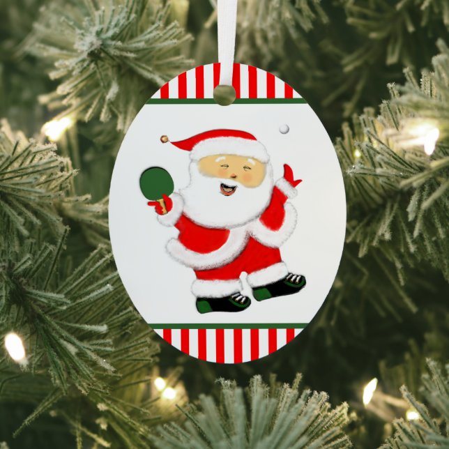 Tischtennis Ornament Aus Metall (InSitu)