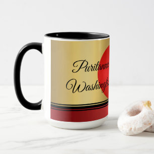 Tischtennis Paddel und Ball Eleganter Hintergrund Tasse