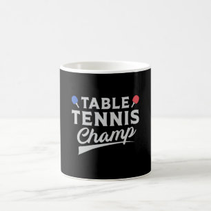 Tischtennis Ping Pong Paddle Funny Gift Kaffeetasse