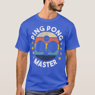 Tischtennis Ping Pong Player Club Ausstattung 9 T-Shirt