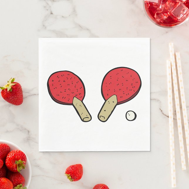Tischtennis Ping Pong Serviette (Von Creator hochgeladen)