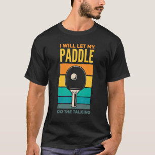 Tischtennis Ping Pong T-Shirt