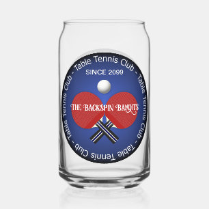 Tischtennis Ping Pong Trinkbehälter Beer Dosenglas