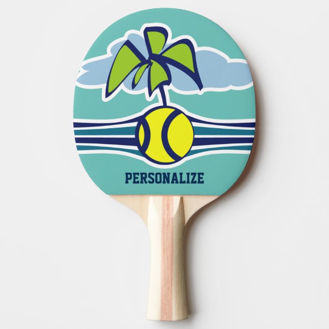 Tischtennis Pingpaddel für den Strand Tischtennis Schläger (Vorderseite)