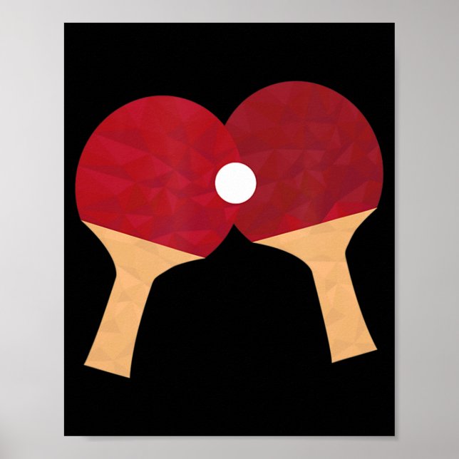 Tischtennis Poster (Vorne)