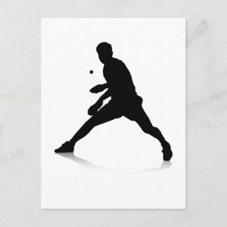Tischtennis Postkarte
