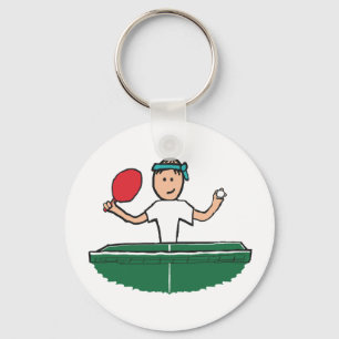 Tischtennis Schlüsselanhänger