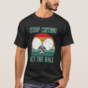 Tischtennis Spieler Funny Ping Pong Stopp Caring G T-Shirt