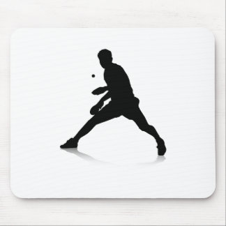 Tischtennis-Spieler Mousepad