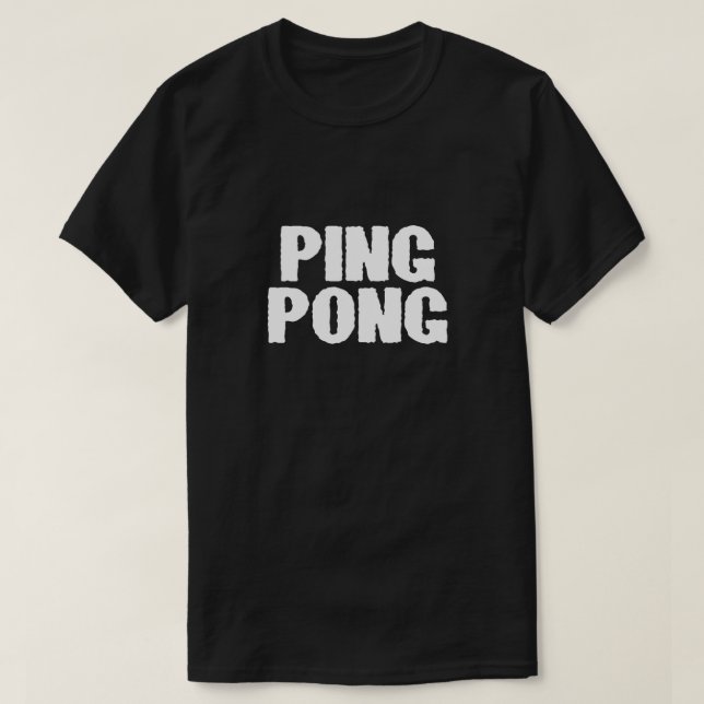Tischtennis T-Shirt (Design vorne)