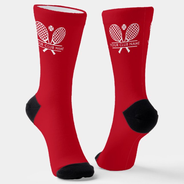 Tischtennis Team Red hinzufügen Socken (Gewinkelt)