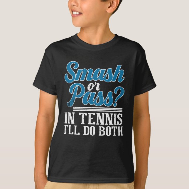 Tischtennis-Tennis-Tennis-Ball T-Shirt (Vorderseite)