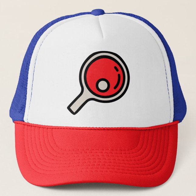 Tischtennis Truckerkappe (Vorderseite)
