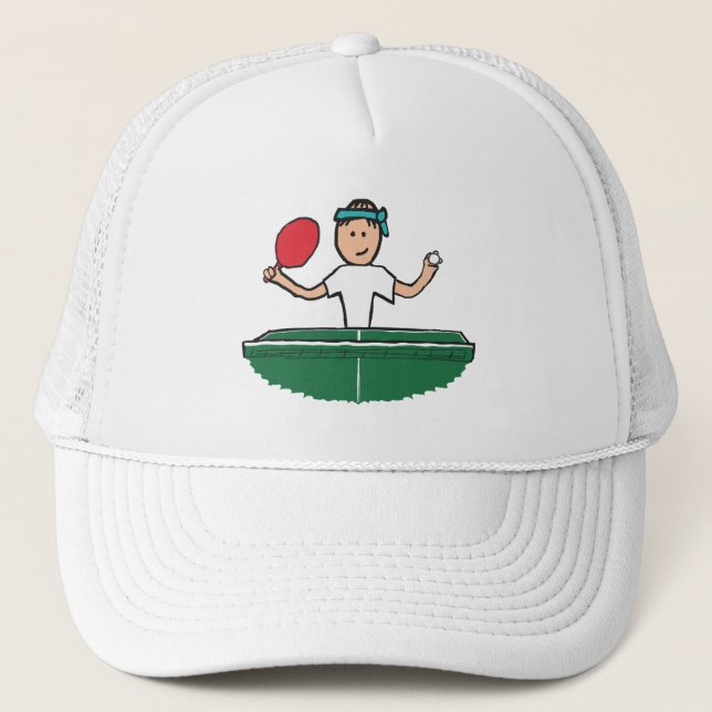 Tischtennis Truckerkappe (Vorderseite)