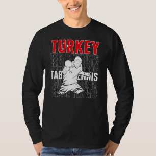 Tischtennis Türkei Unterstützen Sie das türkisch T-Shirt