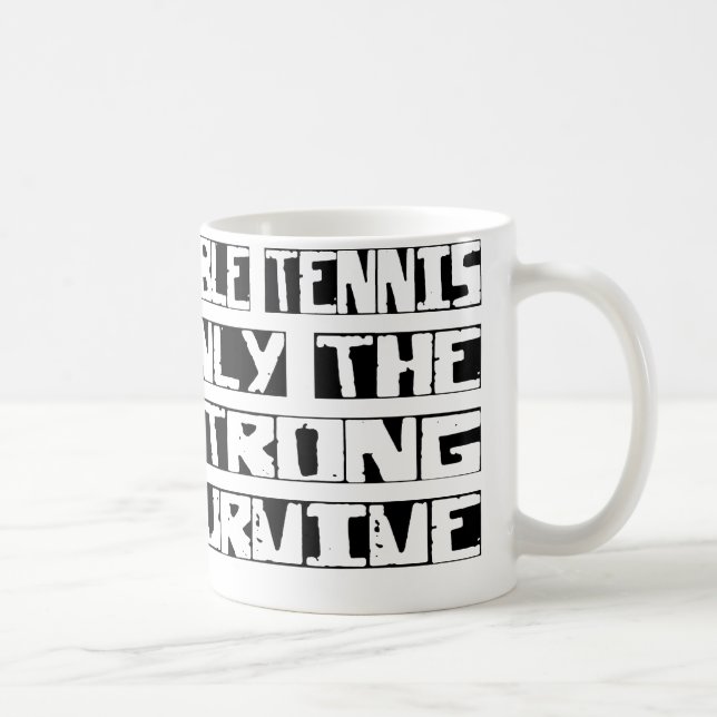 Tischtennis überleben tasse (Rechts)