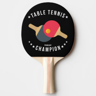 Tischtennis (Wannabe) Champion Funny Schläger