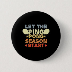 Tischtennis Zitat Jersey für Ping Pong Player Button