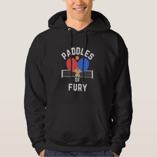 Tischtennis-Zitat-Paddeln aus Fury für Ping Pong P Hoodie