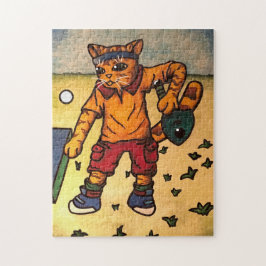 Tischtenniskatze Puzzle