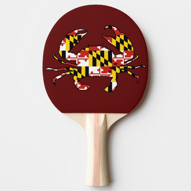 Tischtennispaddel aus Maryland Tischtennis Schläger (Vorderseite)