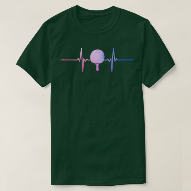 Tischtennisplatte 2 T-Shirt (Design vorne)