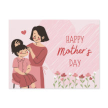 Tischtennisplatte Pun Herb Muttertagskarte