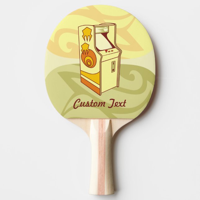 Tischtennisplatte Tischtennis Schläger (Vorderseite)