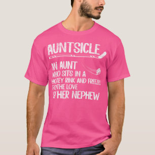 Tischtennisschläger Tante eines Hockeyspielers T-Shirt