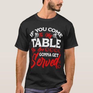 Tischtennisspieler Tischtennisschläger Ping Pong C T-Shirt