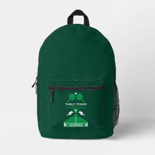 Tischtennisturnier Bedruckter Rucksack