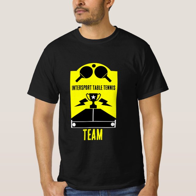 Tischtennisturnier T-Shirt (Vorderseite)