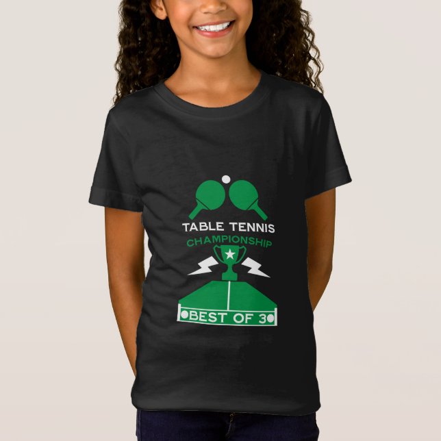Tischtennisturnier T-Shirt (Vorderseite)