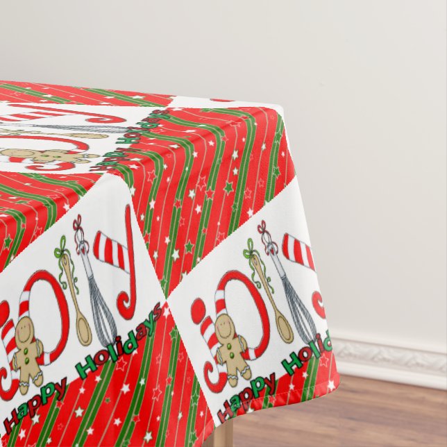 Tischtuch, frohe Weihnachtsfeiertage Tischdecke (Beispiel)