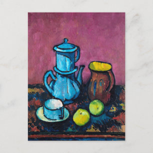 Tischtücher und Äpfel   Alexander Kanoldt Postkarte