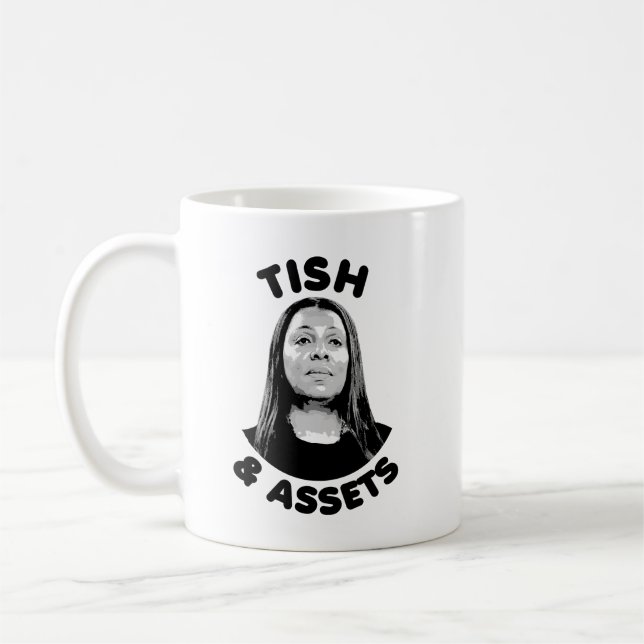 Tish und Vermögenswerte Kaffeetasse (Links)