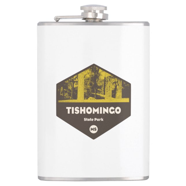 Tishomingo Staat Park Mississippi Flachmann (Vorderseite)