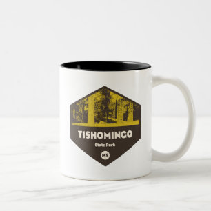 Tishomingo Staat Park Mississippi Zweifarbige Tasse