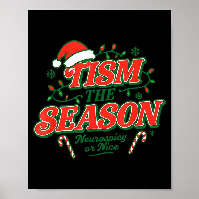 Tism The Season Neuroscy Or Nice  Poster (Vorne)
