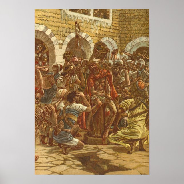 Tissot - Agnus Dei Der Sündenbock Poster (Vorne)