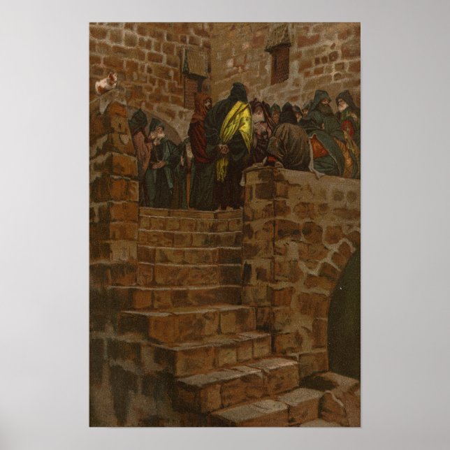 Tissot - Der böse Rat des Caiaphas Poster (Vorne)