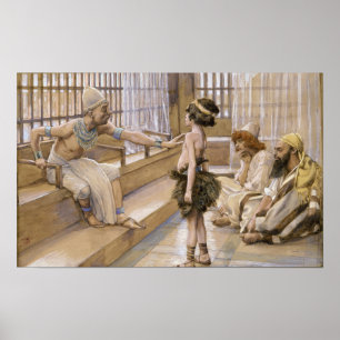 Tissot - Joseph wird in Ägypten verkauft Poster